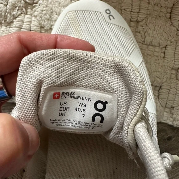 On Running White Athletic Shoes with Sleek Design - Picture 6 of 6